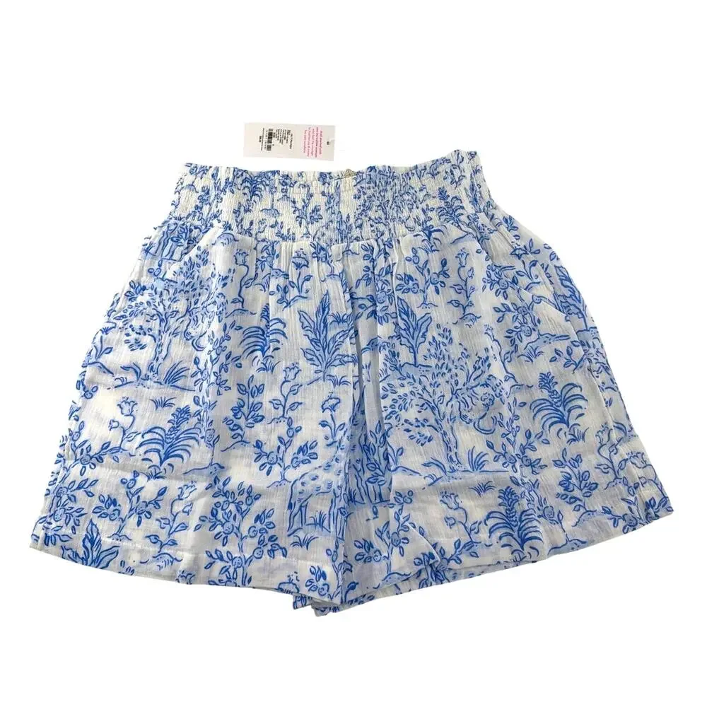Lilly Pulitzer Women's Resort White Portor Coverup Short Size S